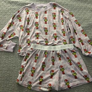 The Grinch American Eagle PJ Set